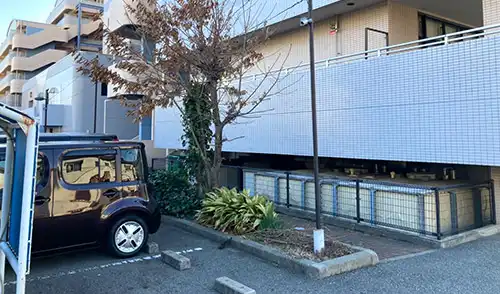 神戸市灘区・大石東第二住宅様・中木伐採 / 施工前