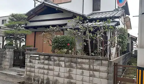 神戸市西区A様邸・お庭内剪定・雑品撤去 / 施工後