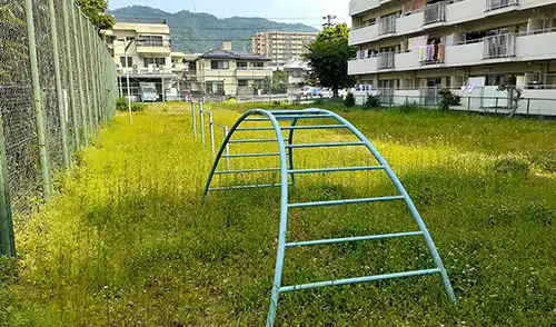 神戸市東灘区・北青木住宅様・年間管理・草刈 / 施工前