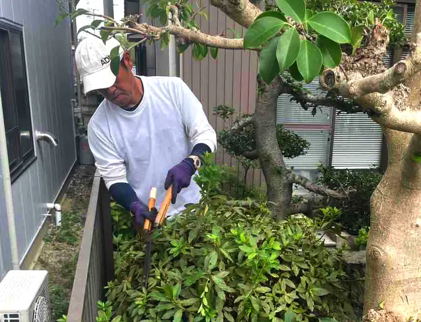 明石市M様邸 / 作業風景2